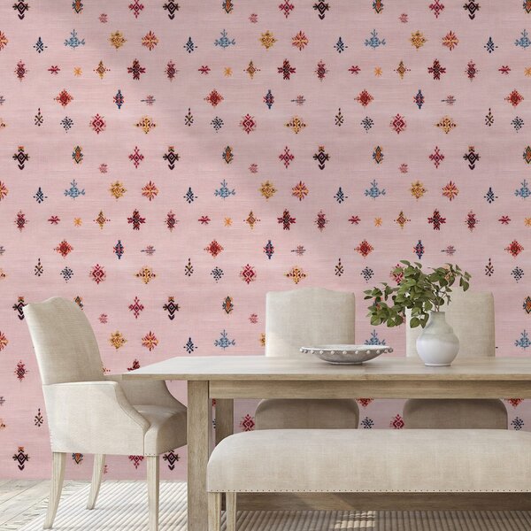 Tapet modele etnice pastelate