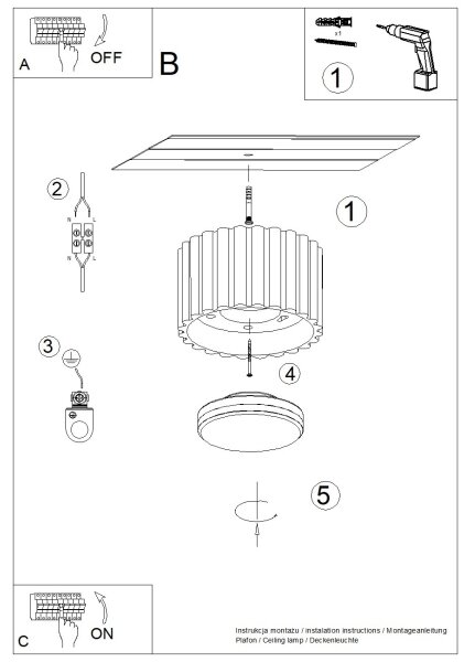 Brilagi - Spot LED SFERA 1xGX53/30W/230V, diam. 10 cm, roșu