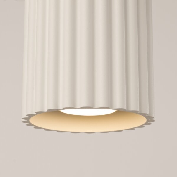 Spot LED SFERA 1xGU10/10W/230V, diam. 10 cm, crem - Brilagi