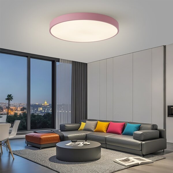 Brilagi-LED Lampă LED dimabilă pentru piscină POOL SMART LED/100W/230V 80 cm Wi-Fi Tuya+telecomandă roz