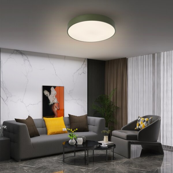 Brilagi - Plafonieră LED POOL 48W/230V 3000/4000/6000K 40 cm verde