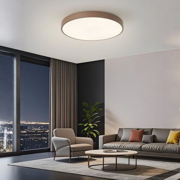 Brilagi - Plafonieră LED POOL LED/60W/230V 3000/4000/6000K 60 cm maro