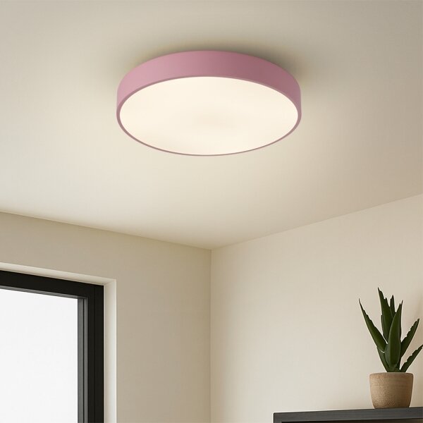 Brilagi - Plafonieră LED POOL LED/36W/230V 3000/4000/6000K 30 cm roz