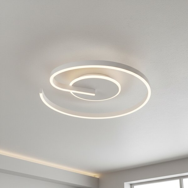 Plafonieră LED dimabilă Brilagi SPIRAL, 56W, 230V, 3000/4000/6000K + telecomandă