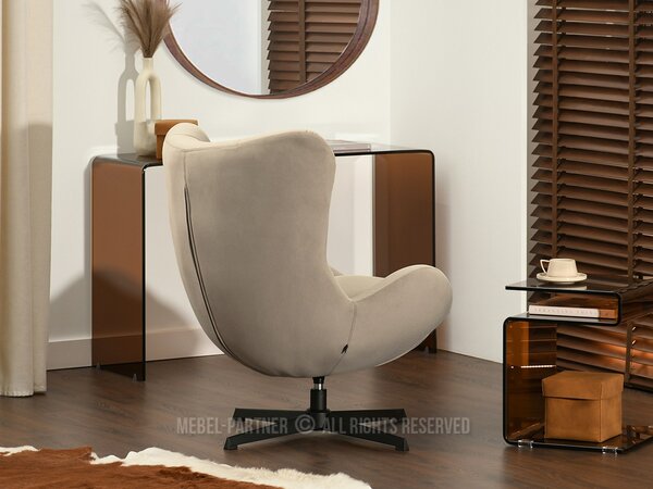 Fotoliu relax Sikula (bej + negru). Promo -12%. 1136278