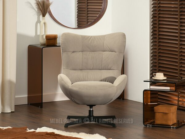 Fotoliu relax Sikula (bej + negru). Promo -12%. 1136278