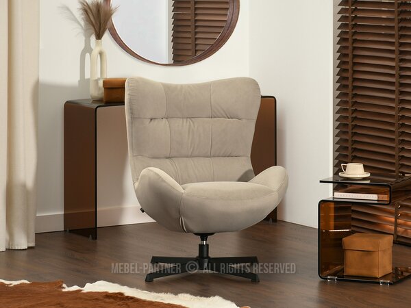 Fotoliu relax Sikula (bej + negru). Promo -12%. 1136278