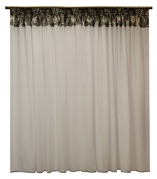 Perdea Velaria in alb, 400x170 cm