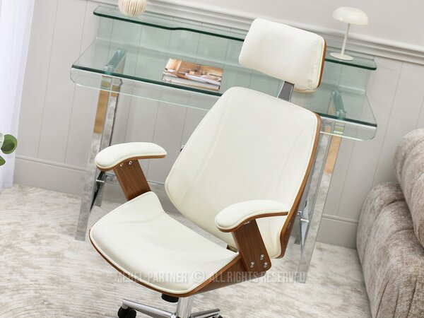 Fotoliu de birou Frankovstain (crem). Promo -18%. 1136335