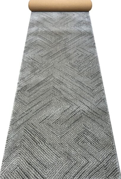 Traversa Hol, Model Opus 54355 670, Latime 100 cm, Festonata, Gri 100 x 400