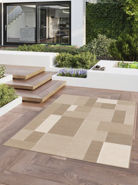 Covor Living Dormitor, Model Belgian 24501 652, Colectia Rio, Bej 160 x 230
