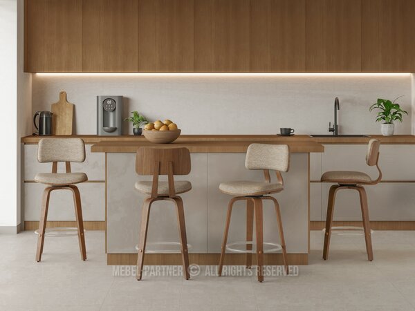 Scaun bar CH64 (bej). Promo -22%. 1136362