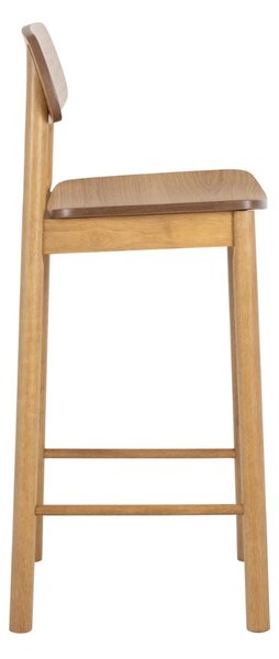 Scaun de bar Barlow, stejar natural