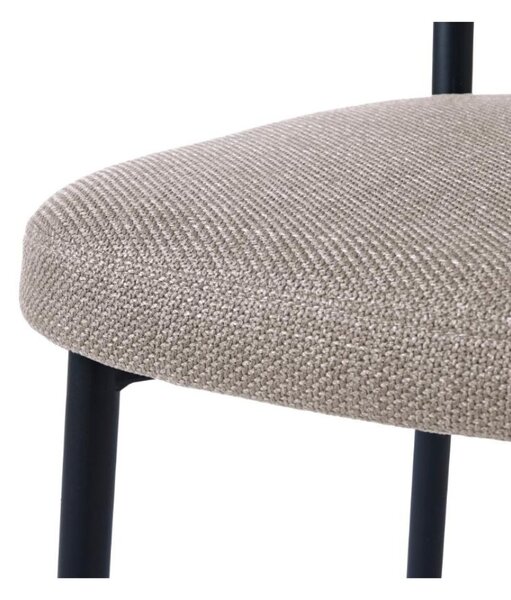 Scaun de dining Fowler, bej
