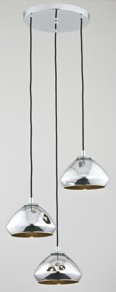 Argon 1339 - Lampa suspendata HAITI 3xE27/60W/230V