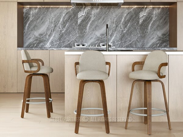 Scaun bar Martindeles (bej). Promo -21%. 1136403