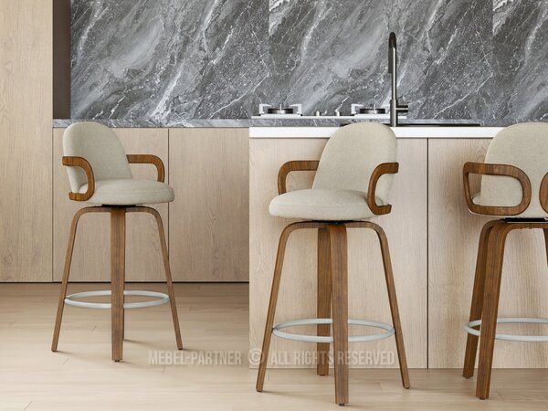 Scaun bar Martindeles (bej). Promo -21%. 1136403