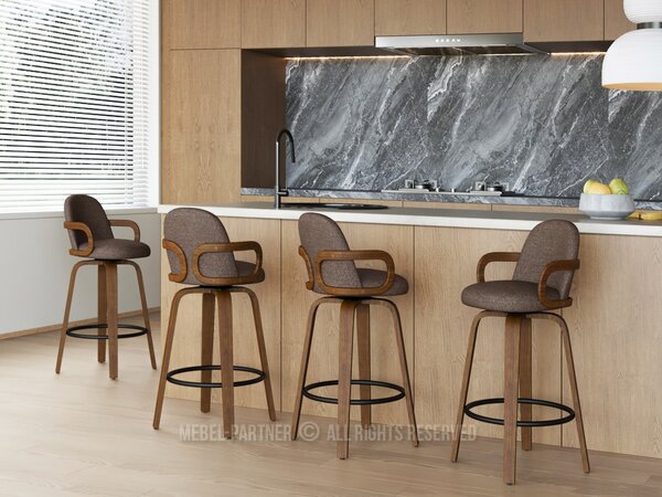 Scaun bar Martindeles (maro). Promo -20%. 1136404