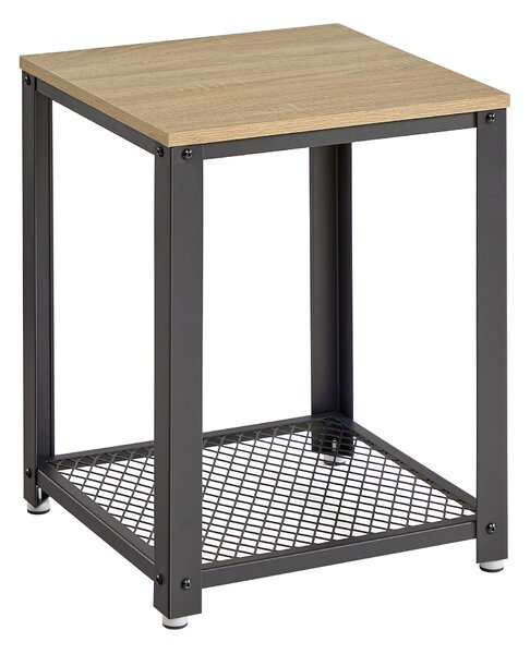 Masuta de cafea cu raft TAYLOR SONOMA 45x45cm
