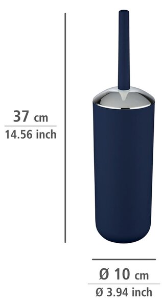 Perie WC Wenko Brasil, albastru închis