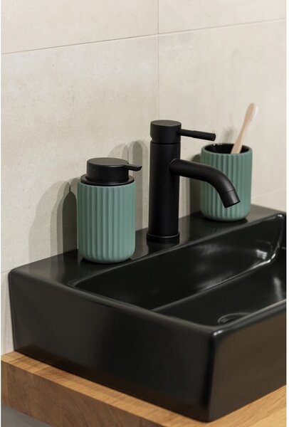 Dozator din ceramică pentru săpun Wenko Belluno, verde