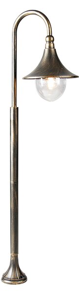 Lampa de exterior inteligenta auriu antic 125 cm IP44 cu WiFi A60 - Daphne