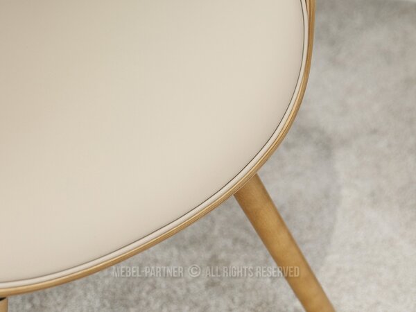 Scaun sufragerie Busque (bej + stejar). Promo -13%. 1136457