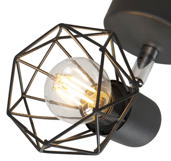 Spotlight inteligent negru, rotativ și înclinabil, inclus WiFi P45 - Mosh