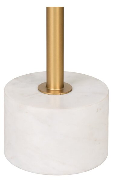 Măsuță auxiliară rotundă din metal ø 41 cm Lecco – House Nordic