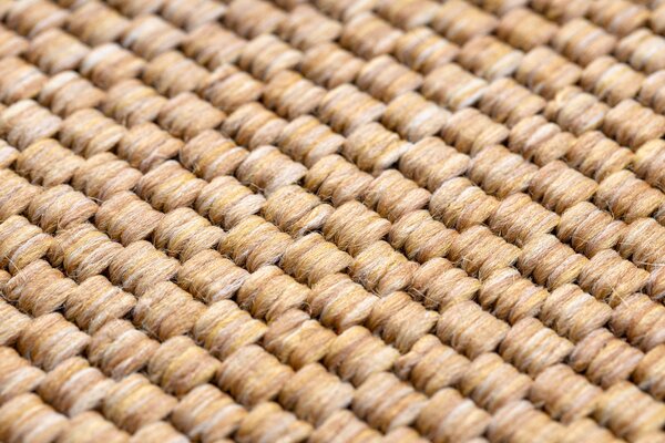 Covor sisal Floorlux rotund 20014 greacă mais si coffee