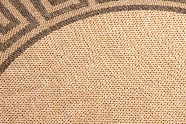 Covor sisal Floorlux rotund 20014 greacă mais si coffee