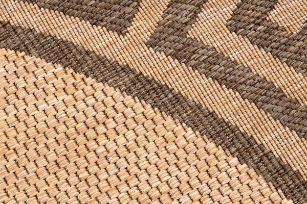 Covor sisal Floorlux rotund 20014 greacă mais si coffee