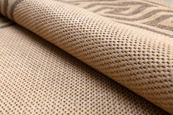 Covor sisal Floorlux rotund 20014 greacă mais si coffee