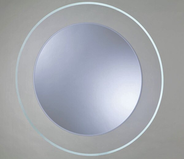 Dubiel Vitrum Lumineo Beta oglindă 80x80 cm rotund cu iluminare 5905241004556