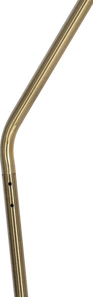 Lampă de podea retro roz cu bronz - Milou