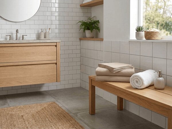 Cearsaf din bumbac STANDARD 140x240 cm, bej