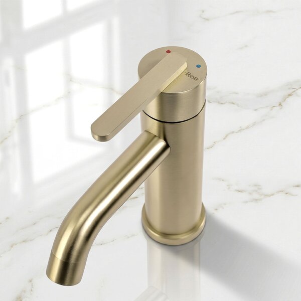 Baterie pentru baie Rea Ontario Brush Gold