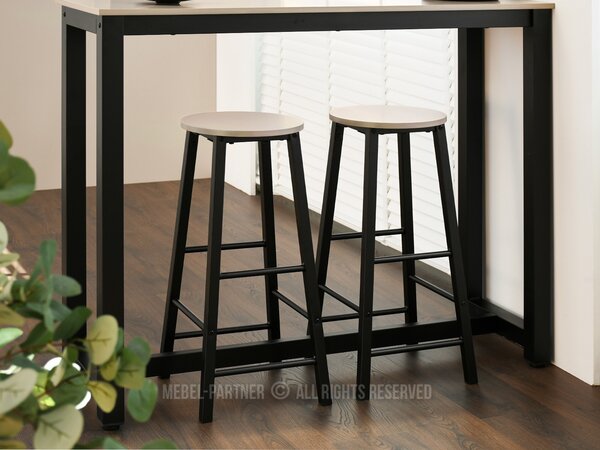 Set mobilier bar Reporte (negru). Promo -22%. 1137365