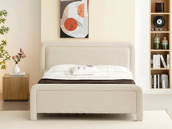 Pat matrimonial 160 cm Campus 160 (bej). Promo -15%. 1137378