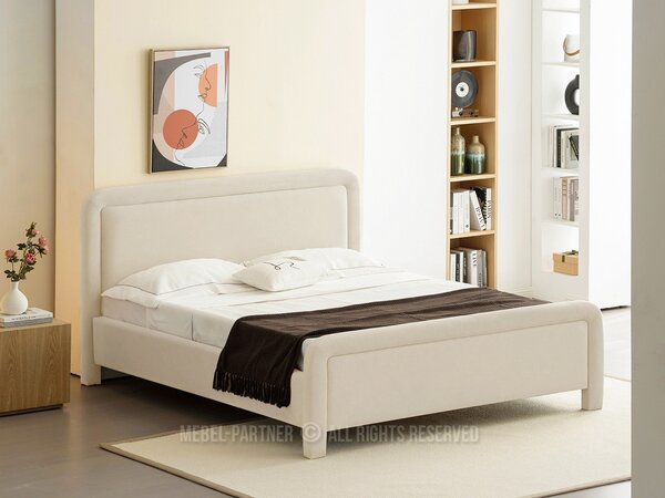 Pat matrimonial 160 cm Campus 160 (bej). Promo -15%. 1137378