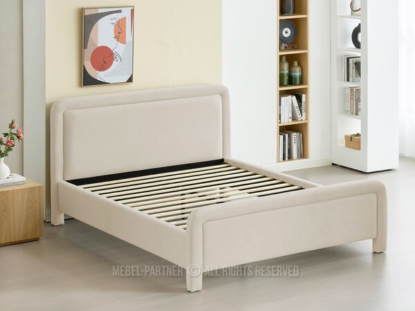 Pat matrimonial 160 cm Campus 160 (bej). Promo -15%. 1137378