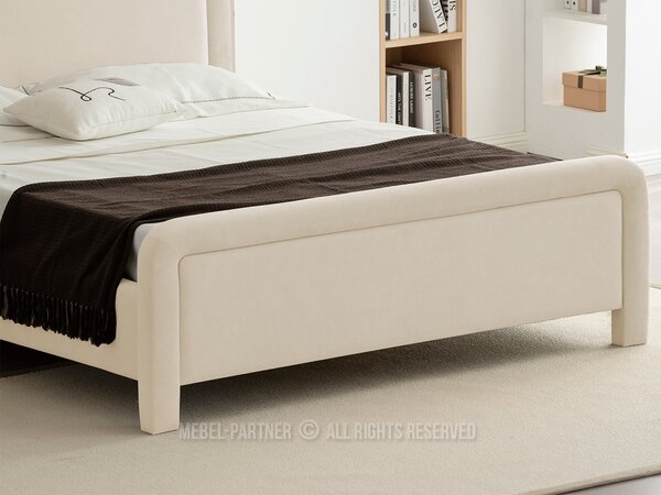 Pat matrimonial 160 cm Campus 160 (bej). Promo -15%. 1137378