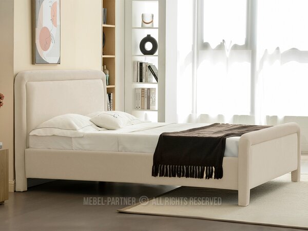 Pat matrimonial 160 cm Campus 160 (bej). Promo -15%. 1137378