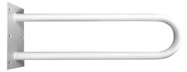 Sapho Sapho, șină de susținere în formă de U pentru persoane cu handicap, 600 mm, albă, XH538W