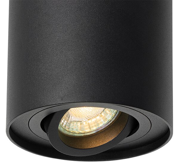 Smart Spot de Plafon Negru Reglabil cu Wi-Fi GU10 - Rondoo up