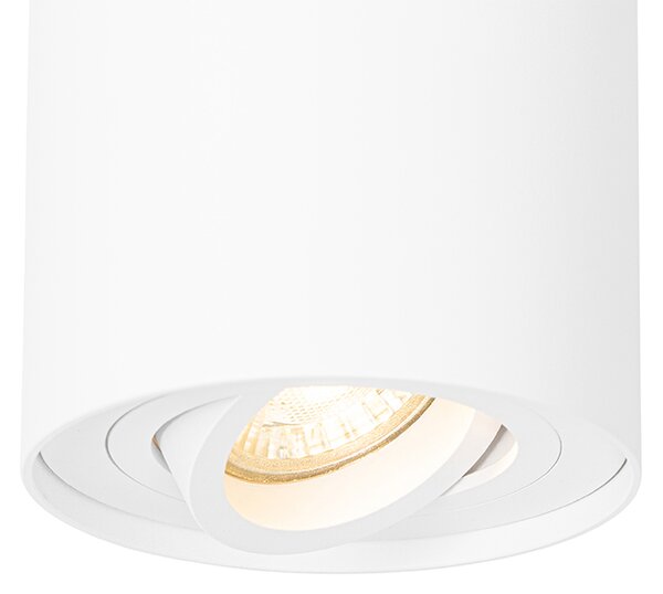 Spotlight inteligent de plafon alb reglabil incl. Wifi GU10 - Rondoo up
