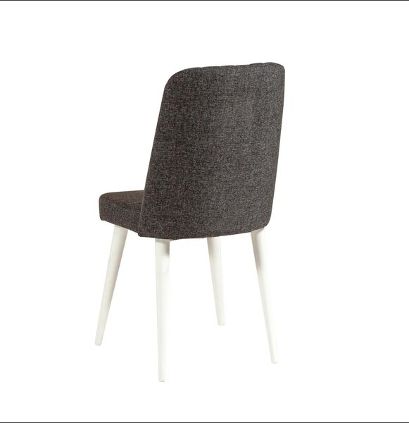Scaun sufragerie Vlasta 2 (alb + antracit). 1093086
