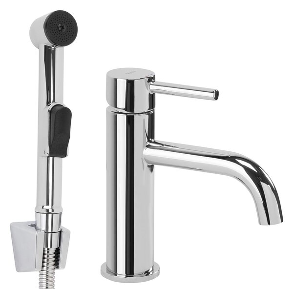 Baterie lavoar cu bidetta Rea Lungo Chrome