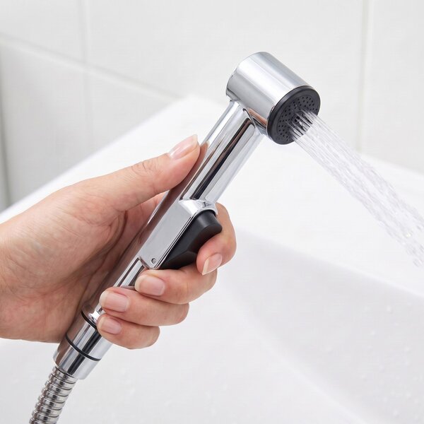 Baterie lavoar cu bidetta Rea Lungo Chrome