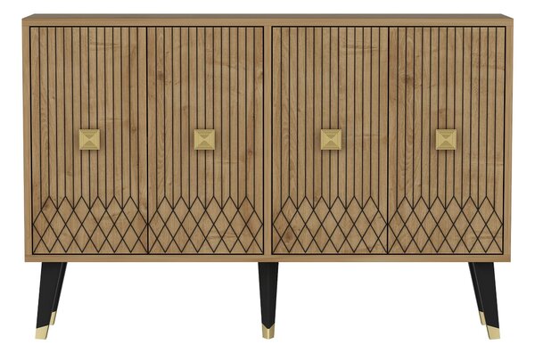 Dulap Pepolo (stejar zafir + auriu) . 1093390